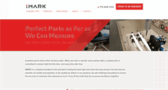 Desktop Screenshot of imarkmolding.com