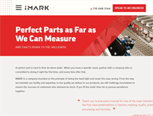 Tablet Screenshot of imarkmolding.com